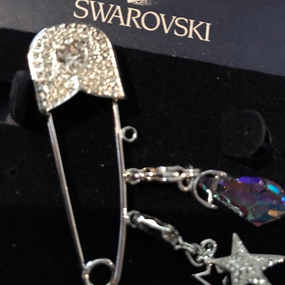 Swarovski Charmed Pin Brooch - Picture 4 of 5